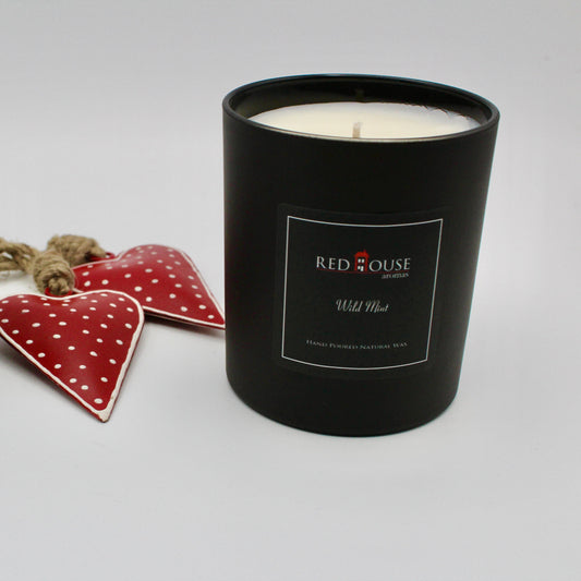 Classic black candle