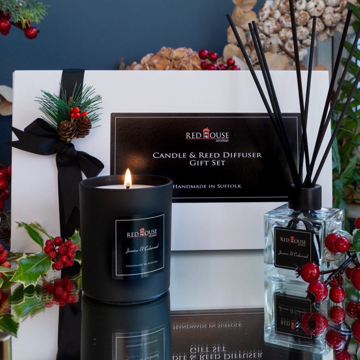 Candle and Reed Diffuser Gift Set – Red House Aromas